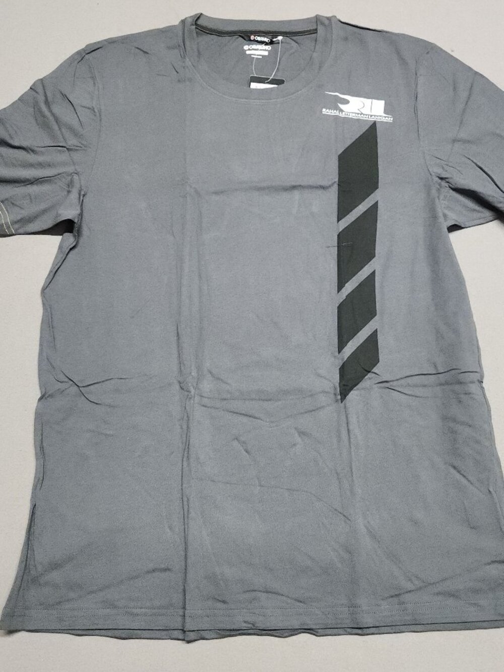 Cavallino Rahal Letterman Lanigan Mens Standard Tee 3XL Charcoal Gray Cotton 126